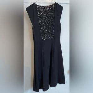 BVM Spa (from Saks Fifth Avenue) | Black dress with Lace Back | Size Small